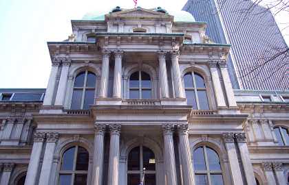 Facade Of Old City Hall