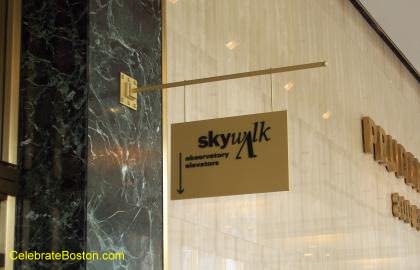Skywalk Sign