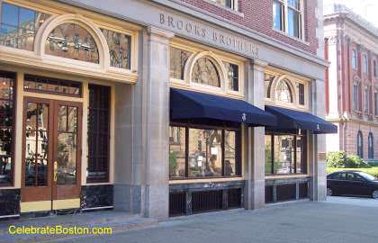 Brooks Brothers, 46 Newbury Street Boston